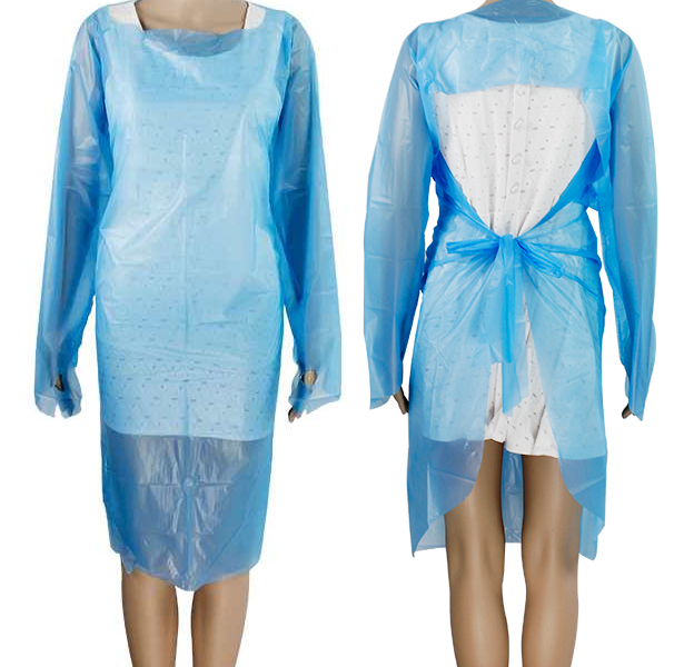 Level-1 Disposable Isolation Gowns-Blue-Pack of 15 Gowns | PartyGlowz.com | Plastic  aprons, Natural rubber latex, Disposable